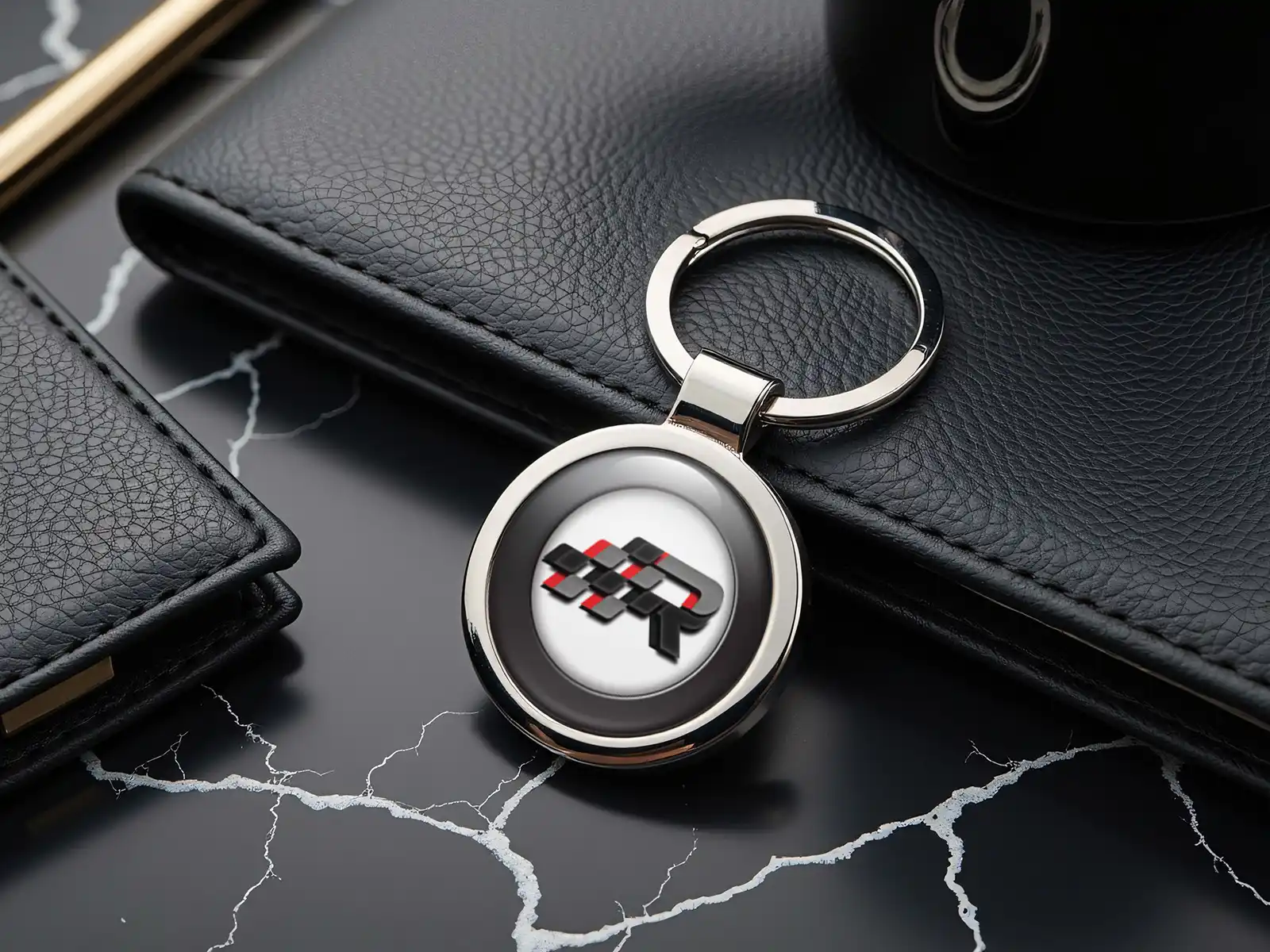 Metal Keychain High-End Design Sturdy Style
